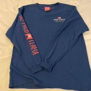 Girls Simply Southern long sleeve t shirt